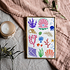 1Pc PET Hollow Out Drawing Painting Stencils DIY-MA0004-35B-6