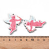 Printed Wood Pendants WOOD-T032-04V-3