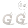 Hypoallergenic Bioceramics Zirconia Ceramic Stud Earrings EJEW-F340-04G-1