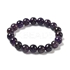 Natural Amethyst Stretch Bracelets X-B073-2-3