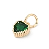 Brass Micro Pave Cubic Zirconia Pendants KK-H204-01KCG-06-2