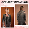 Lace Flower Detachable Polyester Shawl AJEW-WH20072-43C-4