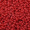 8/0 Baking Paint Glass Seed Beads SEED-M012-02A-42-3