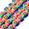 Handmade Polymer Clay Beads Strands X-CLAY-N008-003-1