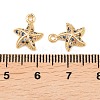 Brass Micro Pave Cubic Zirconia Pendants KK-L261-14A-G-3