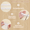7.7~8M Stain Flower Lace Ribbon OCOR-FG0002-35A-4