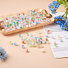 500Pcs 10 Colors Imitation Jade Glass Beads DGLA-KS0001-01-6