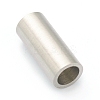 Tarnish Resistant 304 Stainless Steel Magnetic Clasps with Glue-in Ends STAS-B017-01C-P-1