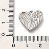 Anti-Tarnish 304 Stainless Steel Pendants STAS-P371-096F-P-3