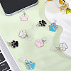 8Pcs 4 Colors Silicone Mobile Anti-Dust Plugs FIND-CN0002-06-3