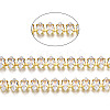 Horse Eye Cubic Zirconia Strass Chains CHC-N020-08-2
