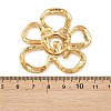 Adjustable 304 Stainless Steel Cuff Open Rings for Women RJEW-B155-01G-3