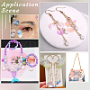 50G UV Plating Plastic Charms KY-CY0001-08A-5