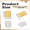 2Pcs 2 Colors Alloy Scarf Buckle AJEW-LP0010-64-2