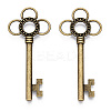 Tibetan Style Alloy Big Pendants PALLOY-TAC0009-23AB-2
