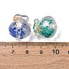 Transparent Resin Enamel Beads RESI-G119-10-3