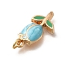 Alloy Enamel Pendants PALLOY-JF04388-5