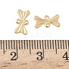 Brass Connector Charms KK-Z136-23G-01-3