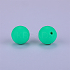 Round Silicone Focal Beads SI-JX0046A-30-2