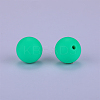 Round Silicone Focal Beads SI-JX0046A-30-2