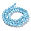 Opaque Glass Beads Stands EGLA-A035-P8mm-B08-2