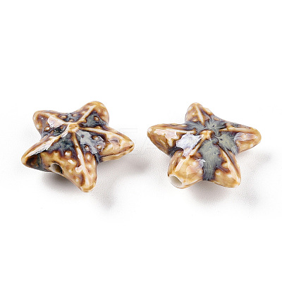 Handmade Porcelain Beads PORC-N008-09F-1