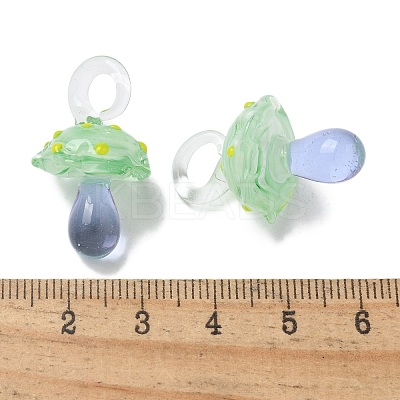 Handmade Lampwork Pendants X-LAMP-M021-01C-1