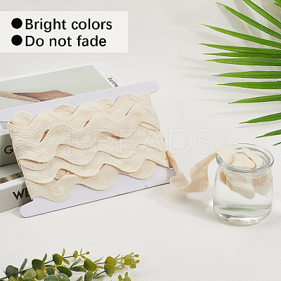 Cotton Wavy Fringe Trim Ribbon OCOR-GF0004-49K-1