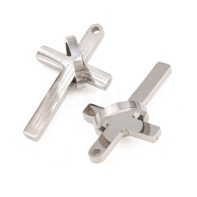 201 Stainless Steel Pendants STAS-P437-13P-1