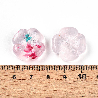 Transparent Acrylic Beads TACR-T028-40C-1