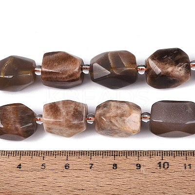 Natural Sunstone Beads Strands G-N362-07A-05-1