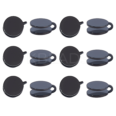 12Pcs 304 Stainless Steel Cuff Earrings EJEW-HS0001-28B-1