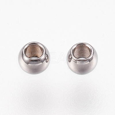 Tarnish Resistant 316 Stainless Steel Spacer Beads STAS-G176-46P-E-1