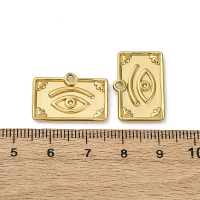 304 Stainless Steel Pendants STAS-Z142-01G-03-1