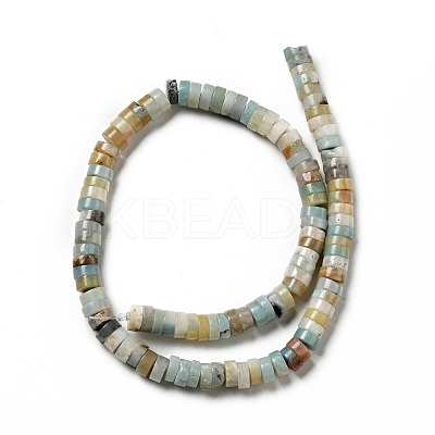 Natural Amazonite Heishi Beads Strands G-I326-08-1