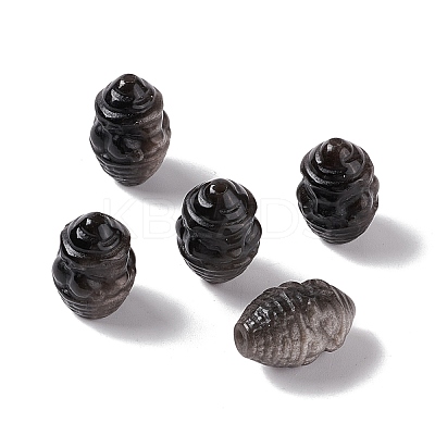 Natural Silver Obsidian Beads G-G859-14-1