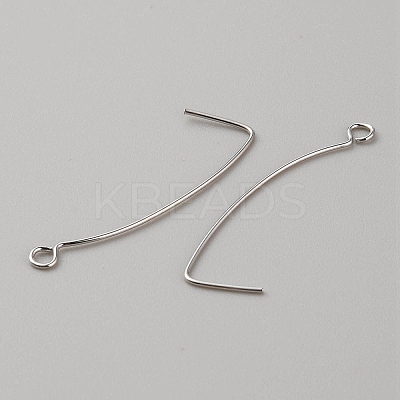 Brass Earring Hooks KK-WH0044-141D-P-1