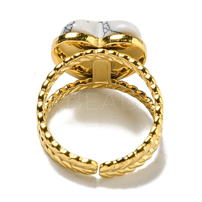 Ion Plating(IP) 304 Stainless Steel Open Cuff Rings RJEW-C079-20G-1