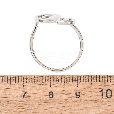 Brass Finger Rings for Women KK-CBA3D94-02P-1