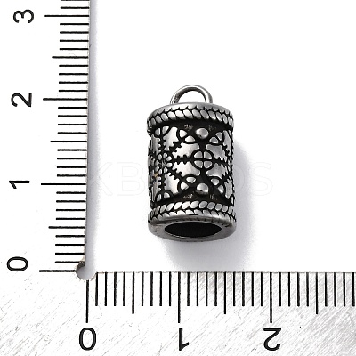 304 Stainless Steel Pendants STAS-D301-08AS-04-1