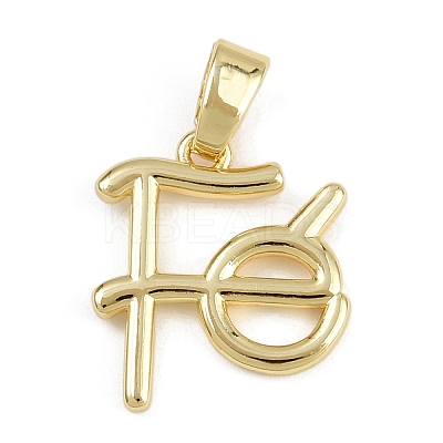 Brass Pendants LS-KK-Z123-22G-02-1
