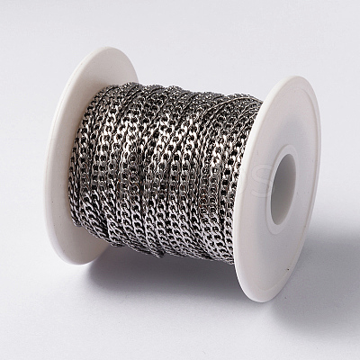 Tarnish Resistant 304 Stainless Steel Twisted Chain CHS-L014-04P-1