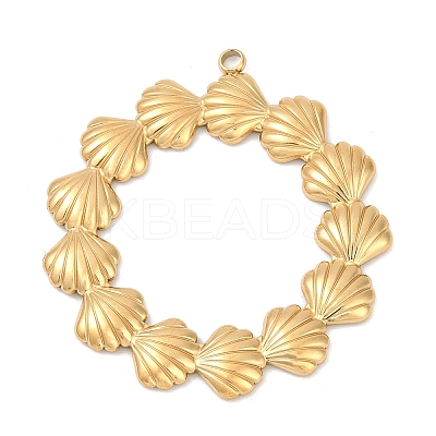 304 Stainless Steel Pendants STAS-C121-47B-G-1
