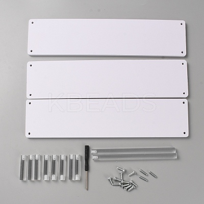 3-Tier Transparent Acrylic Model Toy Display Riser ODIS-WH0329-67-1