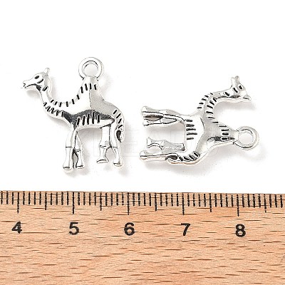 Tibetan Style Alloy Animals Pendants PALLOY-V007-01AS-04-1