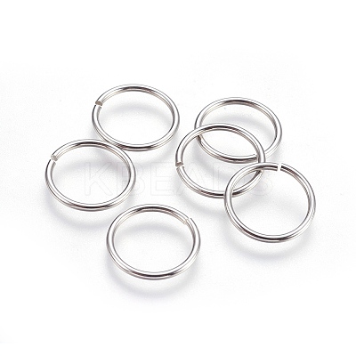 Tarnish Resistant 304 Stainless Steel Saw Cut Open Jump Rings STAS-P212-24P-03-1