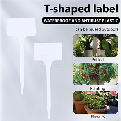 50Pcs Plastic Plant Labels FIND-SP0005-64A-1