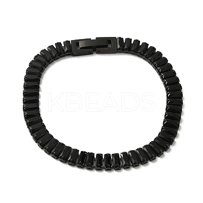 Cubic Zirconia Tennis Bracelet BJEW-M301-04EB-1