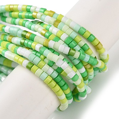 Handmade Lampwork Beads Strands LAMP-L078-008A-1