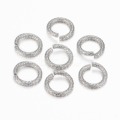 Tarnish Resistant 304 Stainless Steel Open Jump Rings LS-STAS-K155-A-12P-1